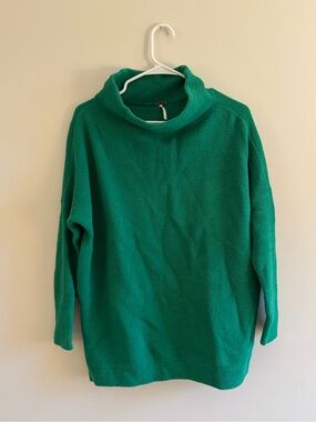 Free People Slouchy Tunic Green - XS